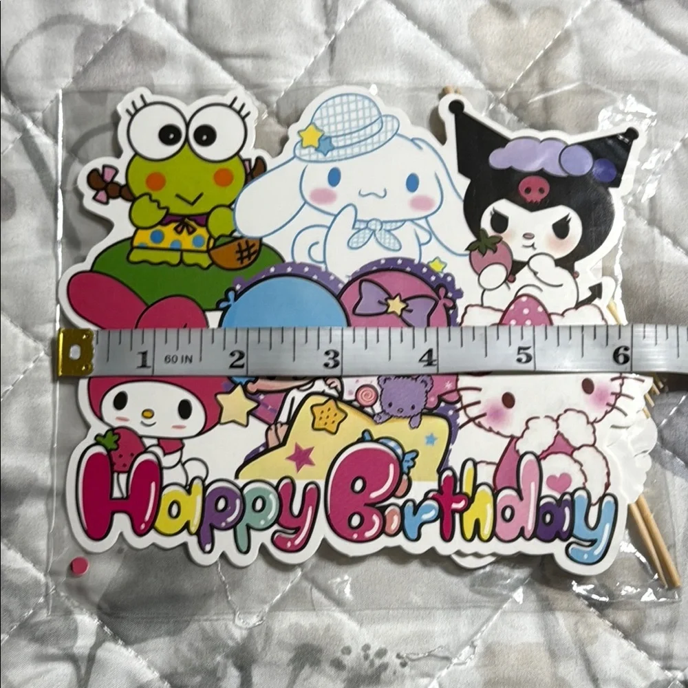NWT Colorful Cartoon Character party decorations